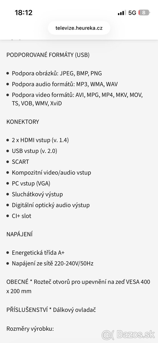 TV Gogen 55" uhlopriecka - 11