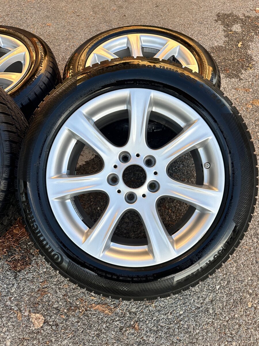 Bmw 5x120 225/55 r17 zimne DOT 2022 7,8mm CONTINENTAL - 11