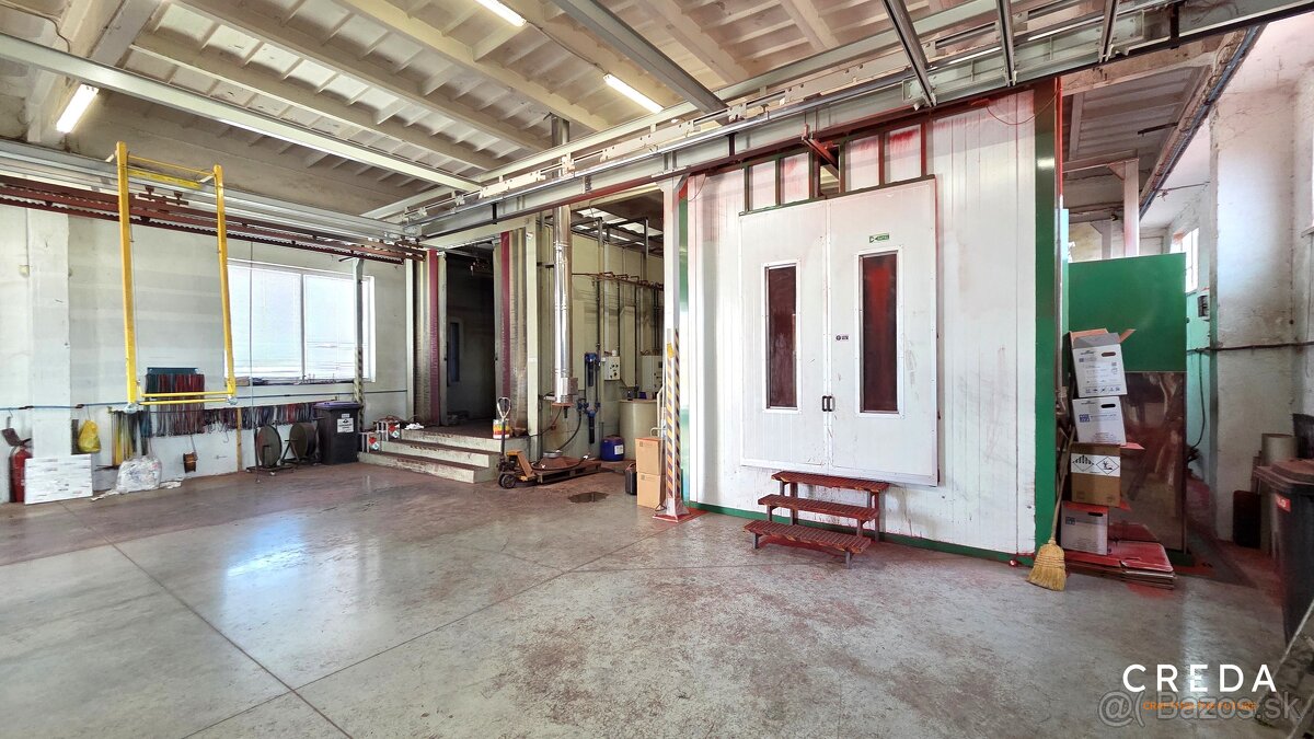 CREDA | predaj hala s lakovňou, Nitra - Priemyselná ul. - 11