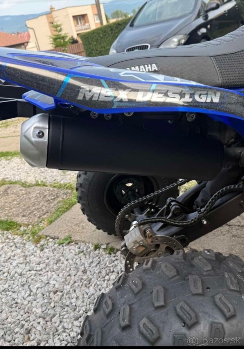 Raptor 700 diely - Naslapy, svetla,výfuk - 11