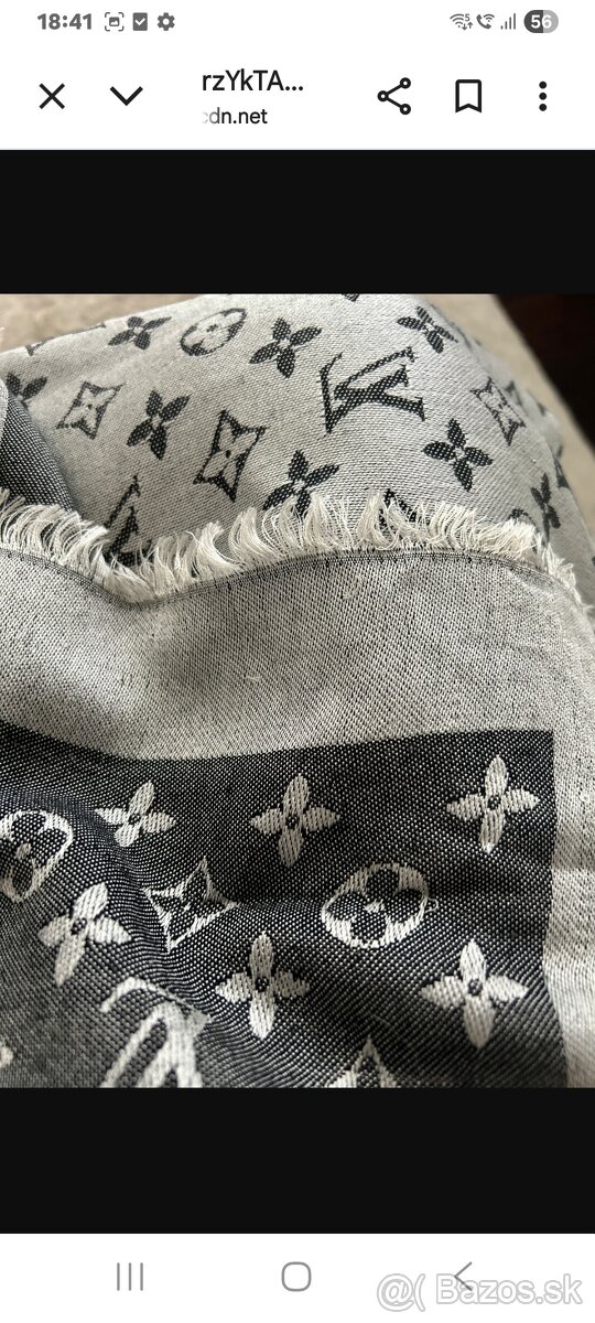 Obrovsky sal , satka, pled Louis vuitton - 11