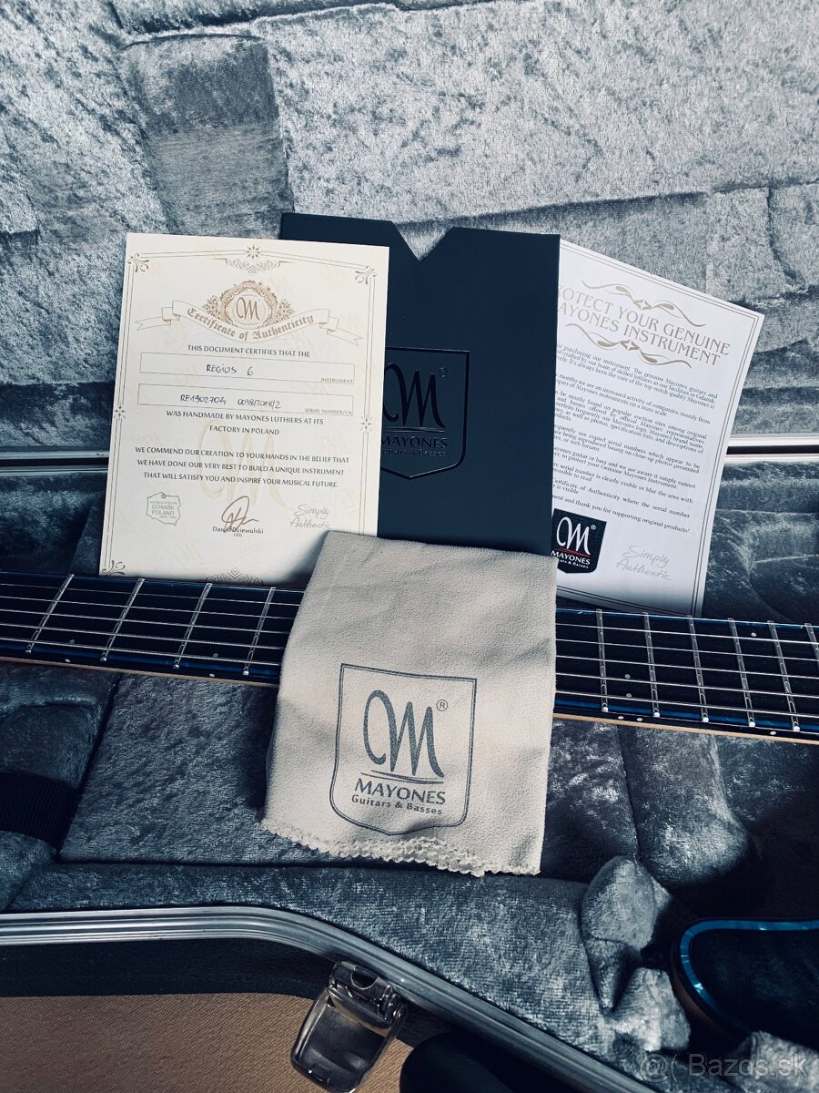 Mayones Regius 6 - Galaxy Eye Blue - 11