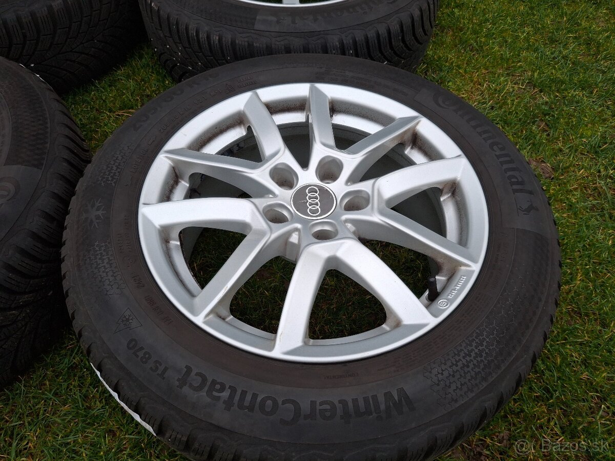 16" ALU 5x112 (audi a iné) + zimné 205/60 r16 8mm TOP - 11