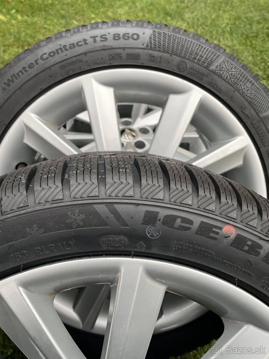 Orig. Alu disky 14 5x100 Fabia Roomster , leon ,Ibiza - 11