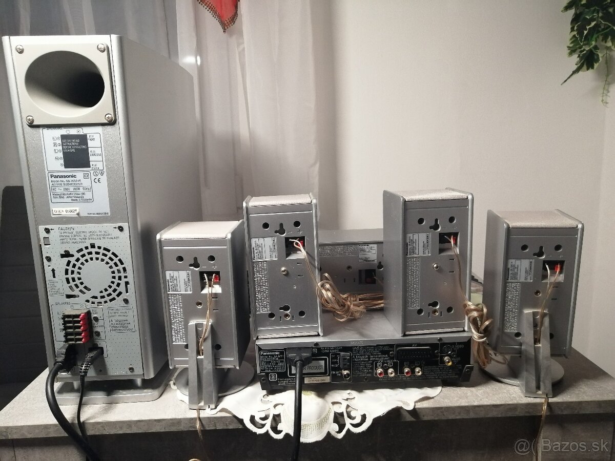PANASONIC domáce kino 5,1 - 11