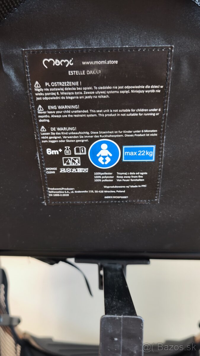 Kočík Momi Estelle Dakar - Kúpený 2024, V ZÁRUKE - 11