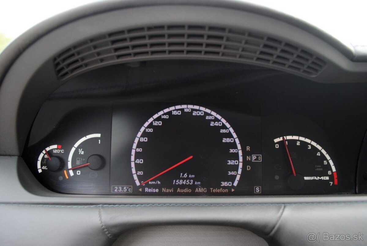 Mercedes-Benz CL 600 AMG 5.5 Benzín - PREDAJ AJ NA SPLÁTKY - 11