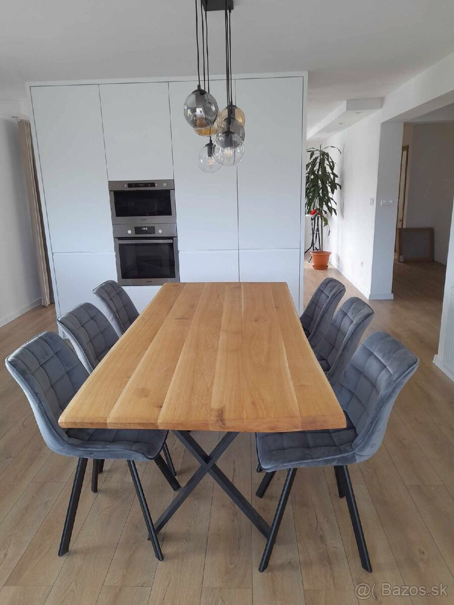 Dubové stoly z masívu – moderný & nadčasový dizajn - 11