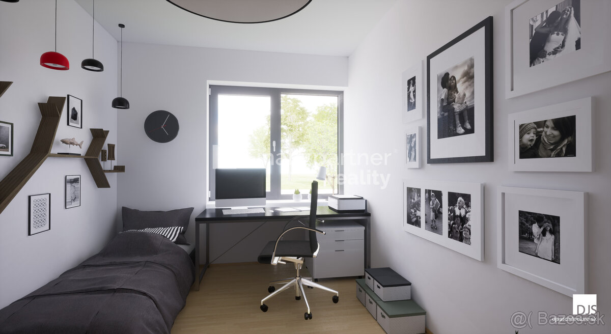 Moderné bývanie pri jazere – 4-izbový dom v Hrubej Borši - 11