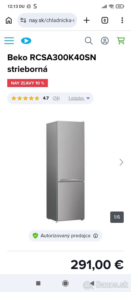 Beko chladnička s mrazničkou - 11