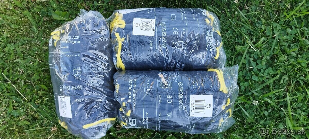 Pracovné rukavice BRITA CXS Canis, veľkosti 7, 8, 9, 10. - 11