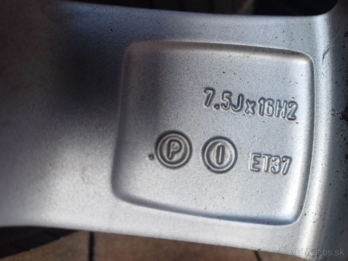 Orig.hlinikove disky Audi A4,A6-7,5Jx16- ET-37-5x112 - 11