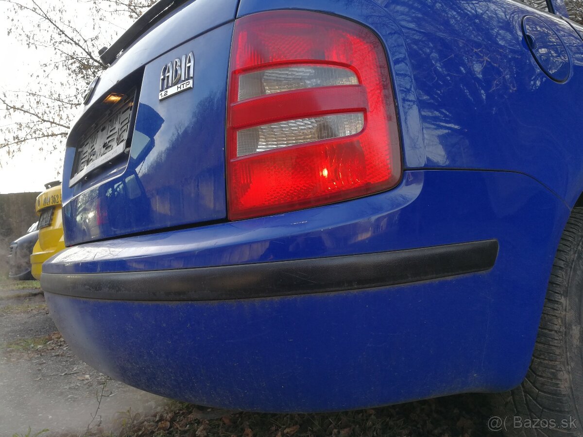 Fabia 1 kombi na diely, bez korózie, modrá - 11