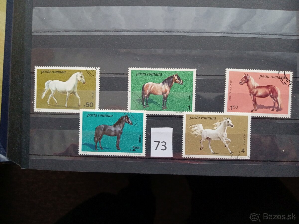 Poštové známky č.427 - FAUNA SVETA IV. - 20 ks sérií - 11