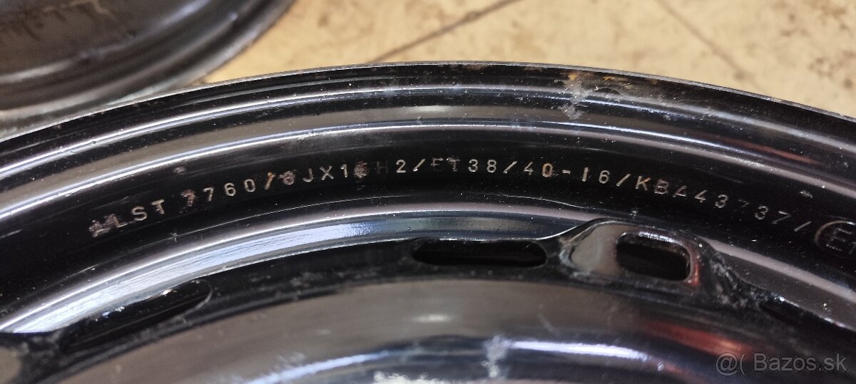 plechove disky 5x100 r15 - 11