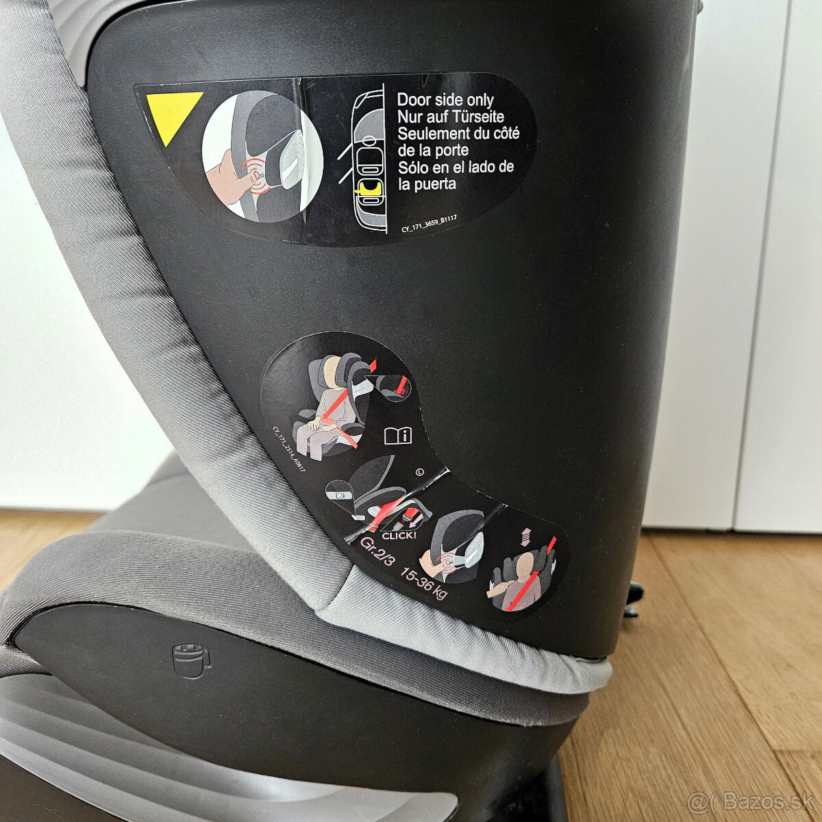 Detské autosedačky Cybex Solution S-Fix - 11