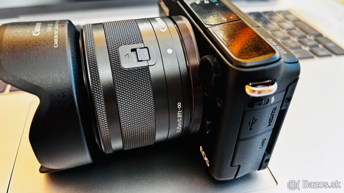 ✅CANON EOS M10, nový, uloženka, TOP, komplet✅ - 11