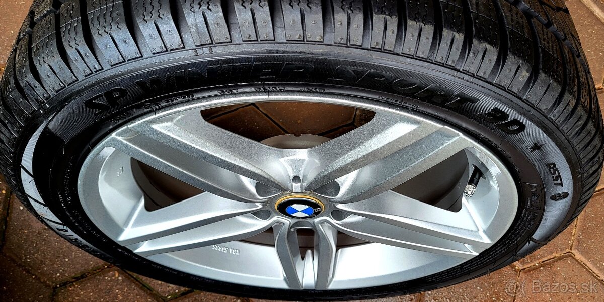alu R18 5x112, zimné pneu 245/45 RFT, nové BMW rada 5 - 11