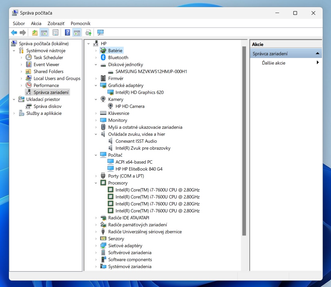 HP EliteBook 840 G4/14"FHD/i7-7600U/SSD M.2 512GB/16GB DDR4 - 11