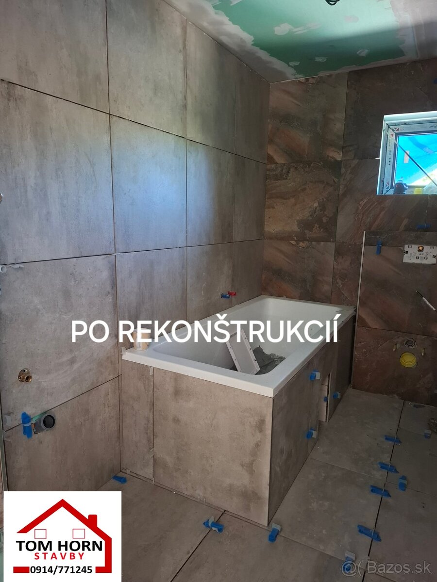 STAVEBÉ MURÁRSKÉ PRÁCE REKONŠTRUKCIE - 11