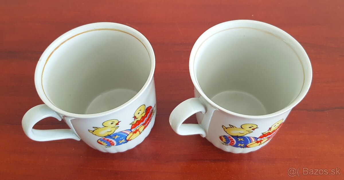 Porcelánové hrnčeky -17 druhov - 11