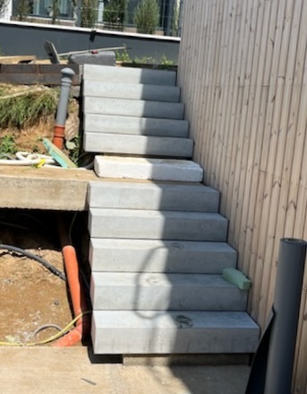 Betónové dielce Schody stupnice - 11