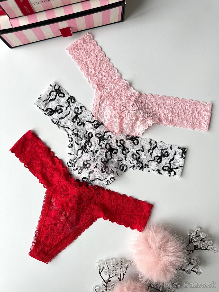 Victoria’s Secret Pink tanga nohavičky L - 11