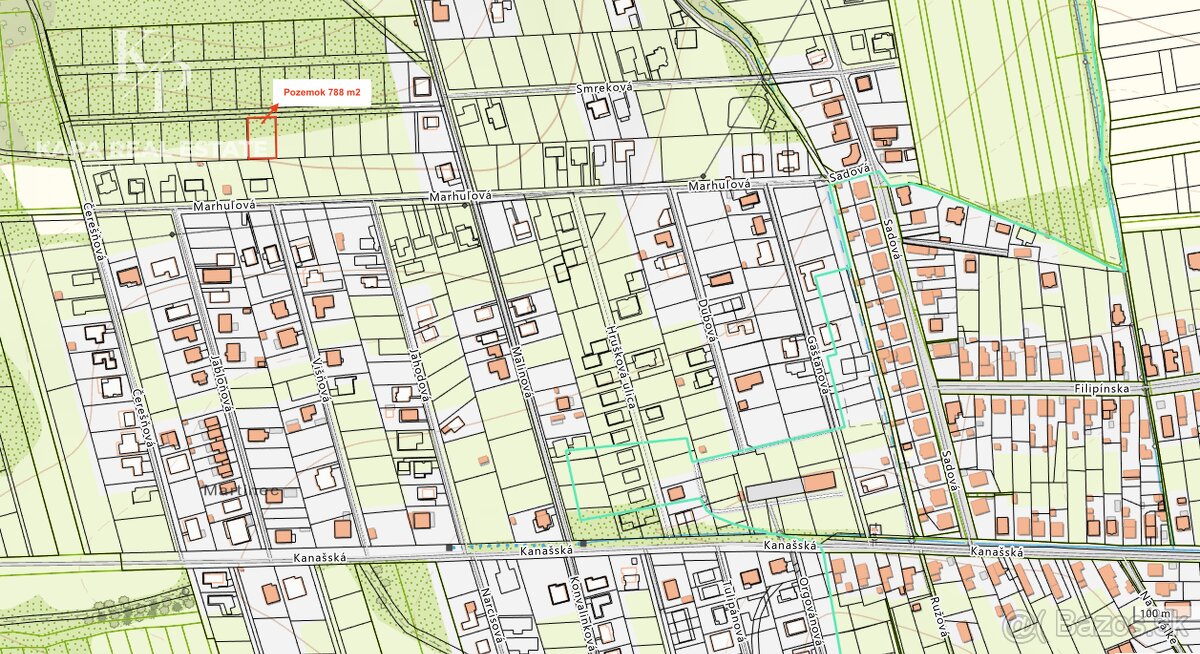 Pozemok na predaj, plocha 788 m², obec Fintice - 11