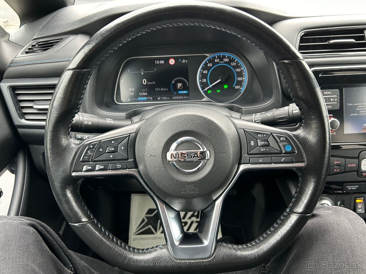Nissan Leaf 40 kWh, Automat, Serv.kniha, Navi - 11