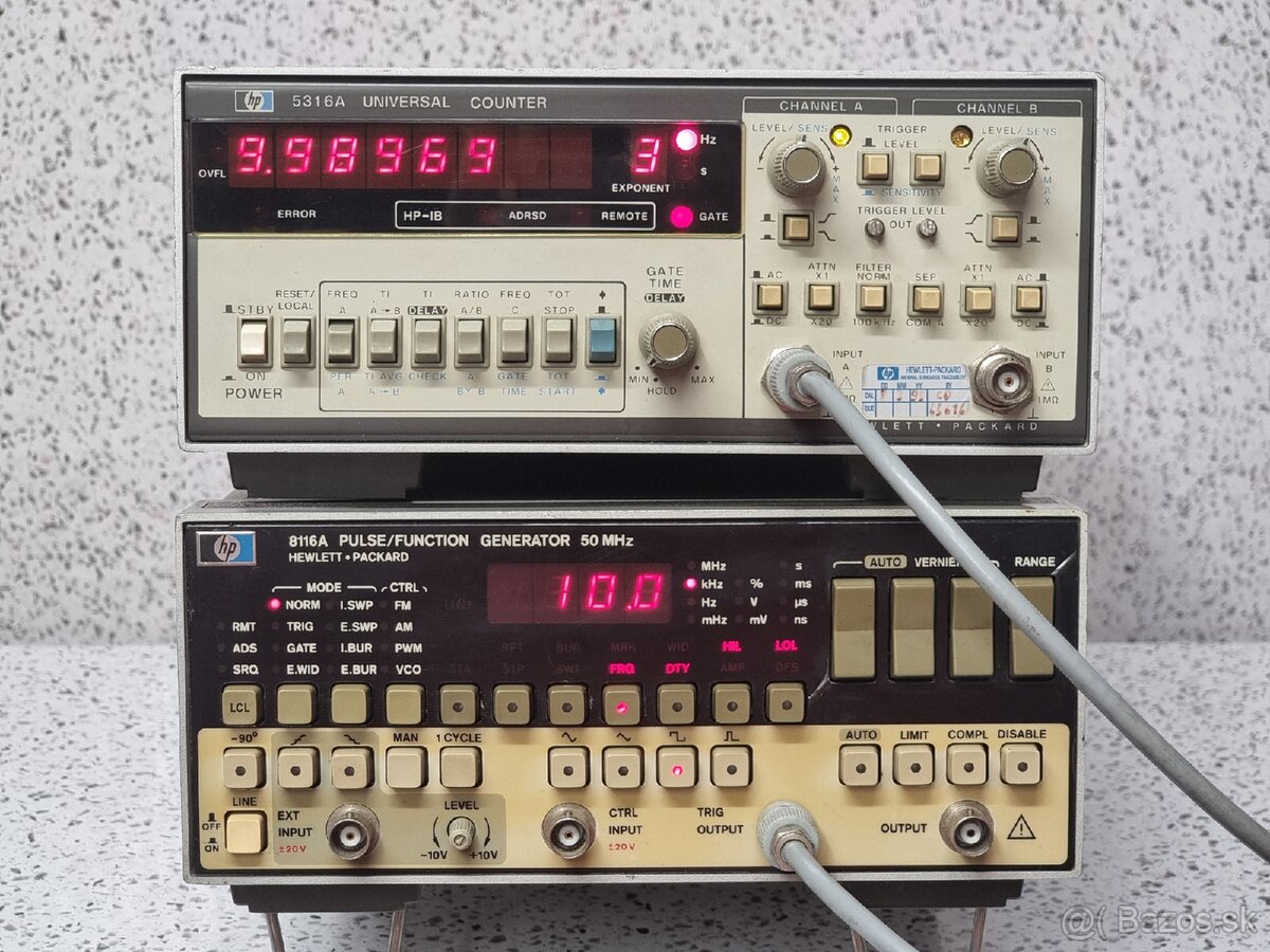 HP 5316 UNIVERSAL COUNTER (ČÍTAČ) _ HEWLETT.PACKARD - 11