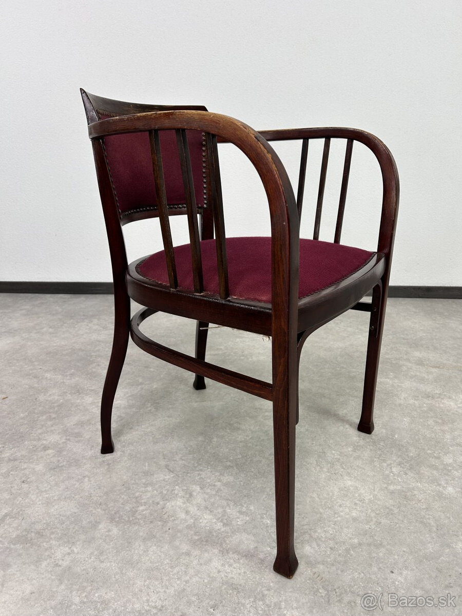 Thonet kresielka - taburety 1900 Otto Wagner - 11