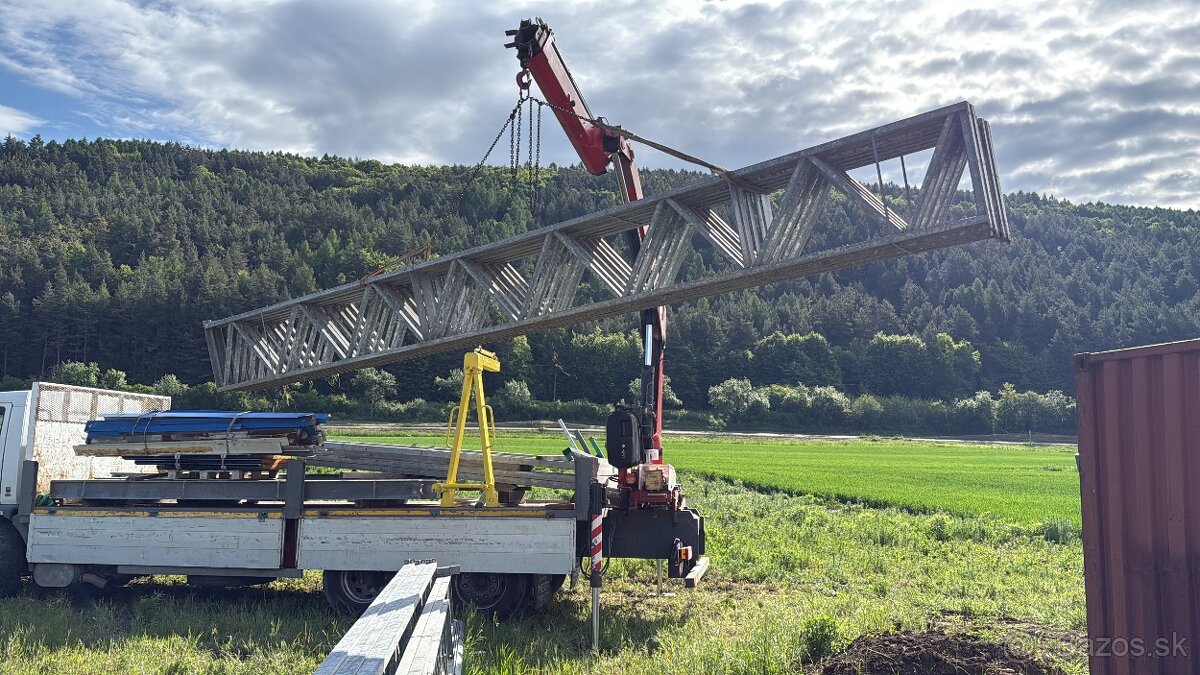 Preprava auto s hydraulickou rukou - 11