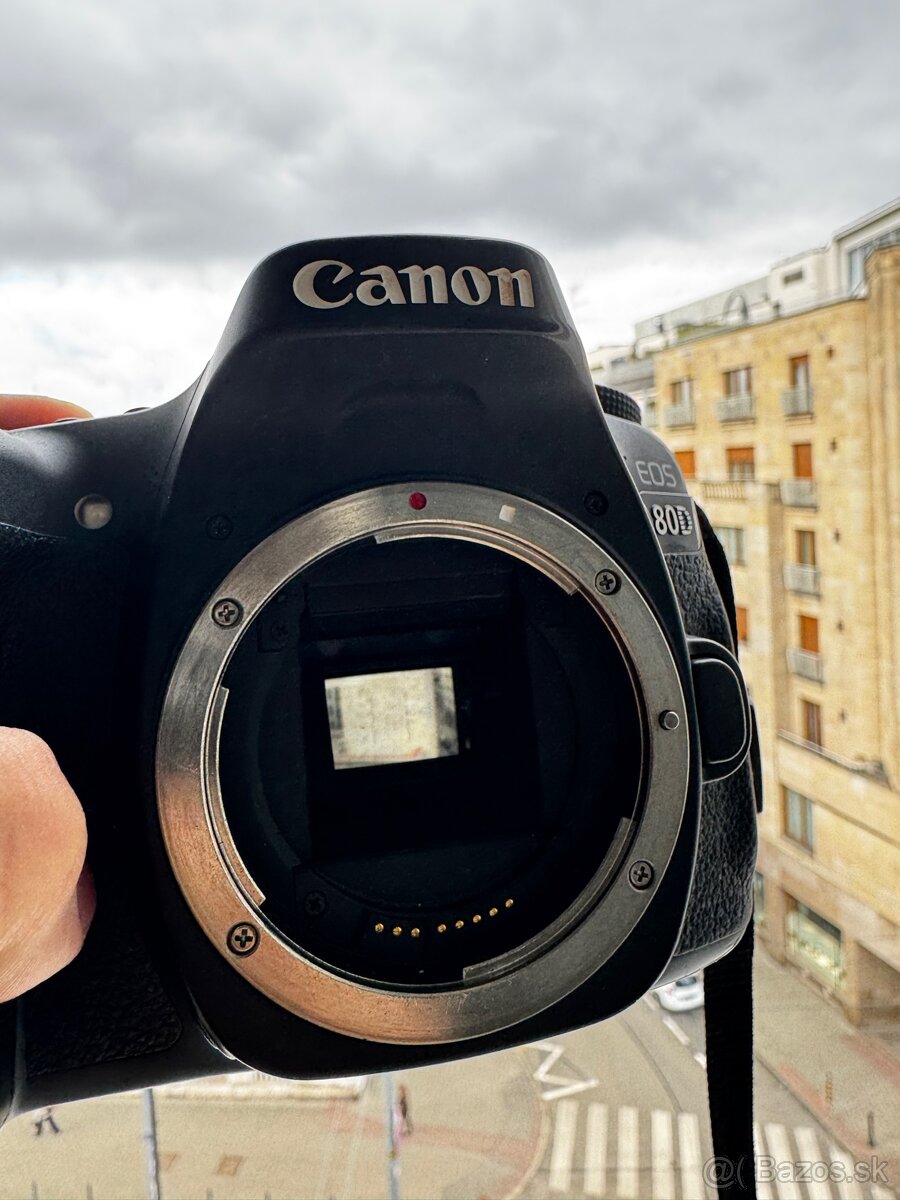 Canon EOS 80D – telo, plne funkčné, dobrý stav - 11