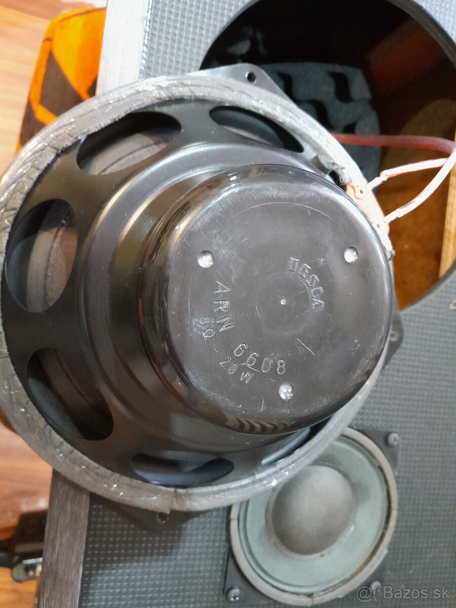 Stĺpové repro bedne Tesla (REZERVOVANÉ do 2.2.2026) - 11