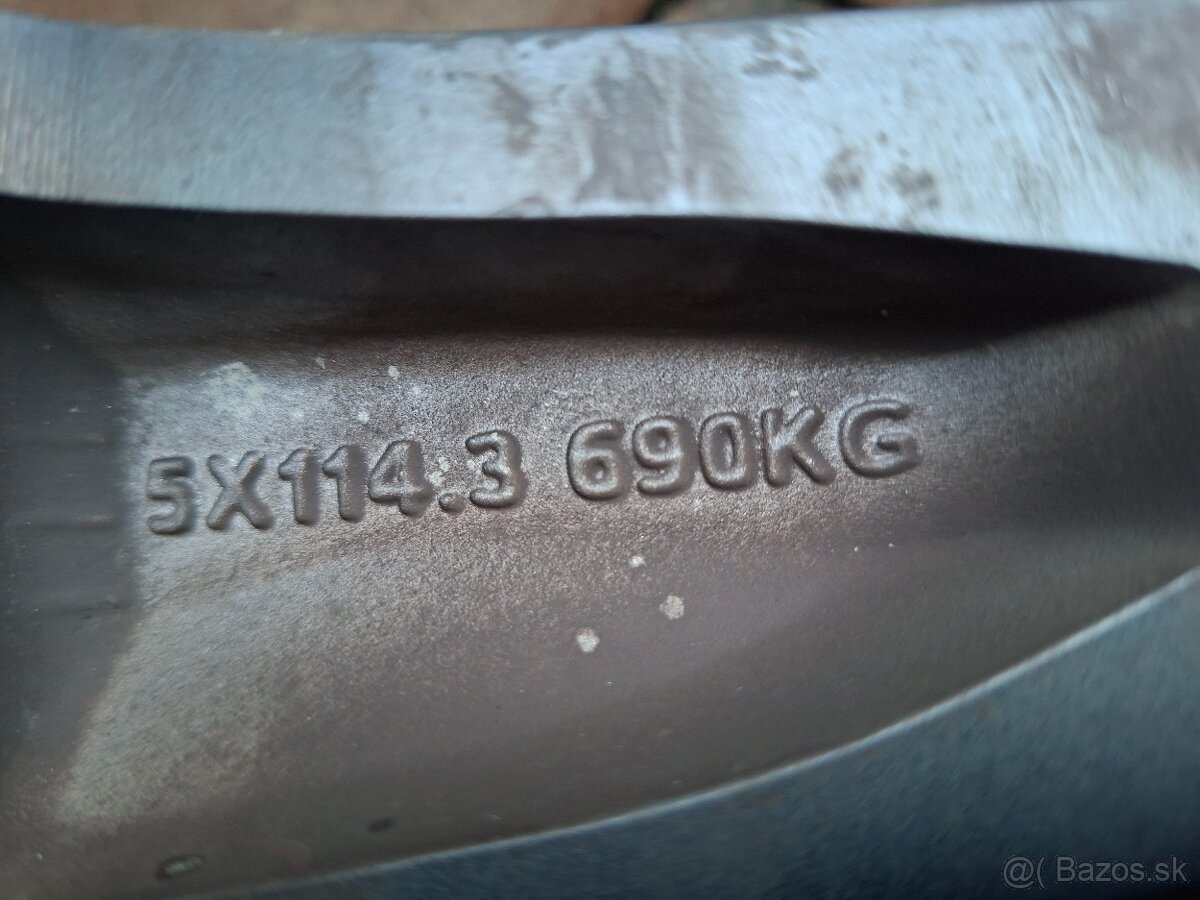 Predám hlinikové disky org.Mazda CX3--R18 - 11