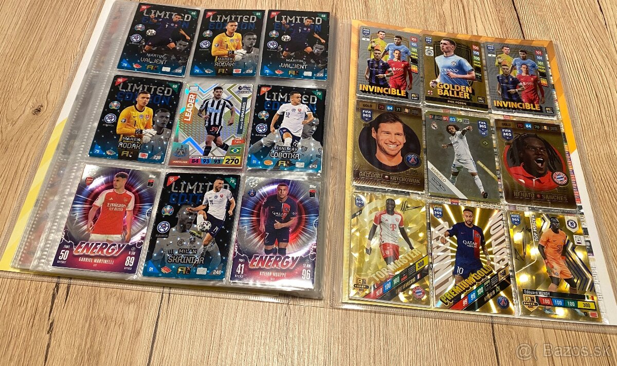 Futbalové kartičky 510ks - 11