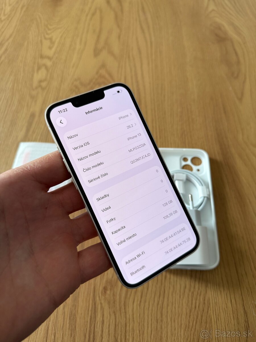 iPhone 13 128 gb Starlight v záruke + príslušenstvo - 11