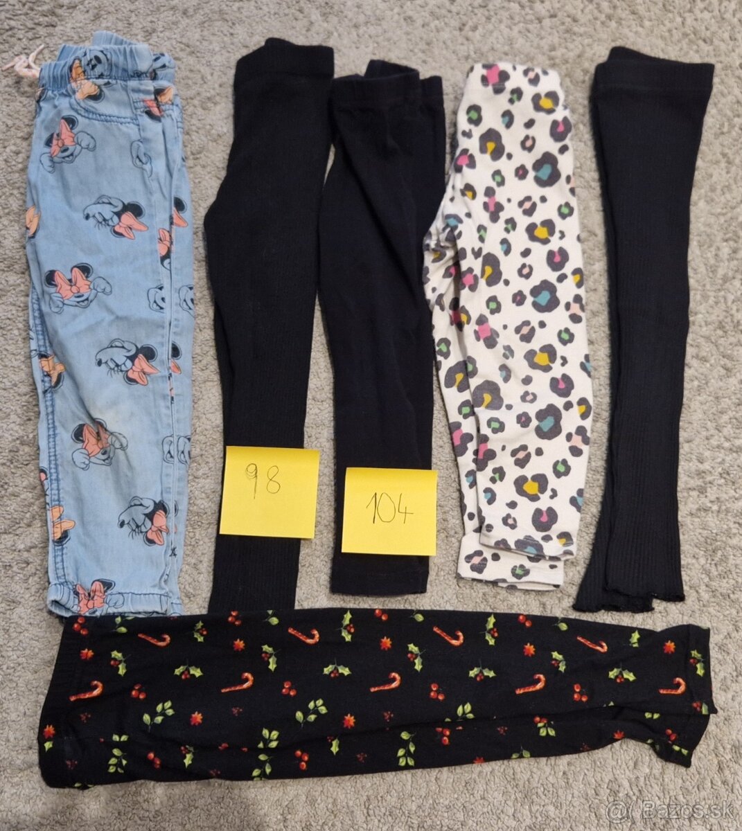 Darujem dievčenské oblečenie veľkosti prevažne 98-104 3-4 r. - 11