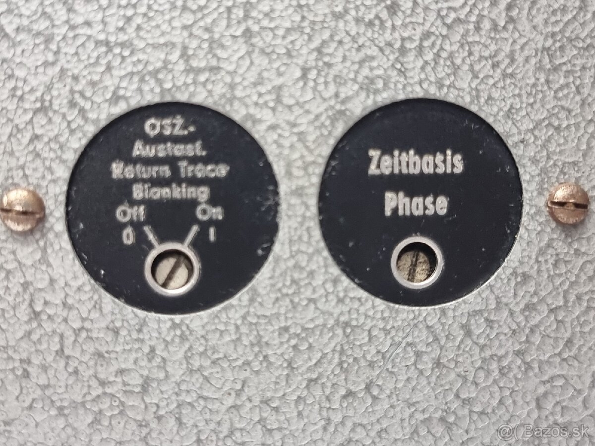 4-250MHz 》Wobbelsender Grundig model 6016 》lampový Vobler - 11