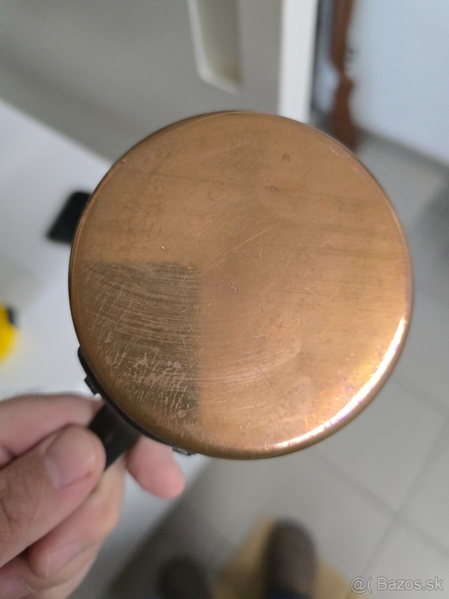 Medene panvicky + vešiak - 11