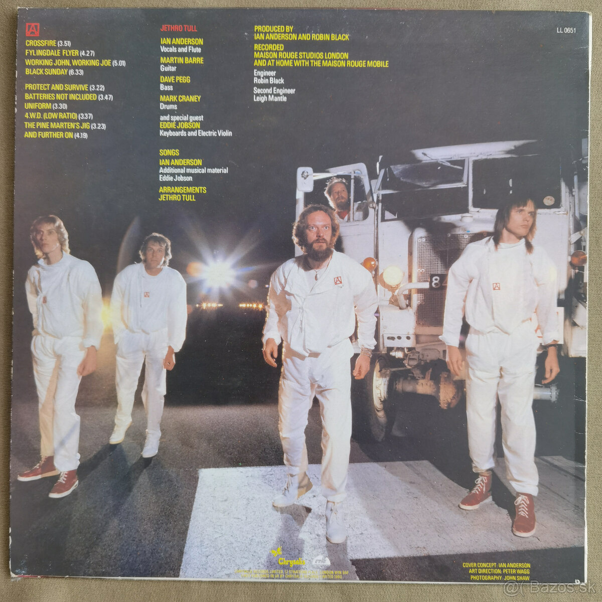 Predám LP Genesis,The Police,Jethro Tull,Bob Dylan,Omega - 11