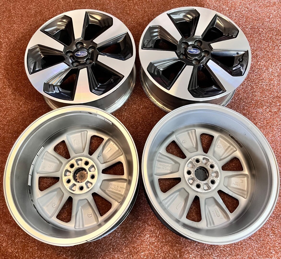 5x100 R17 Originál Subaru Forester - XV - TOP STAV - 11