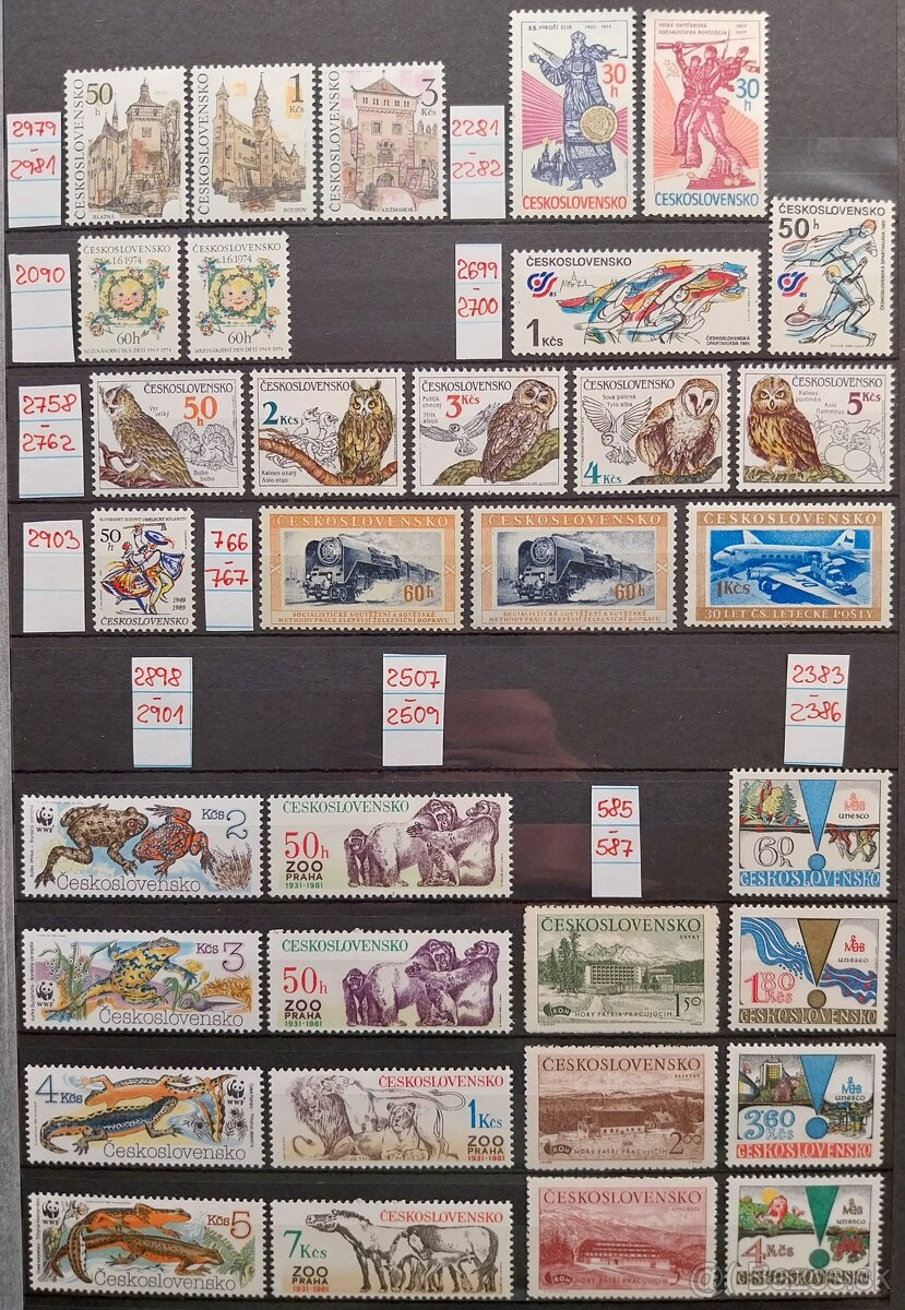 Známky ČESKOSLOVENSKO – 4 - 11