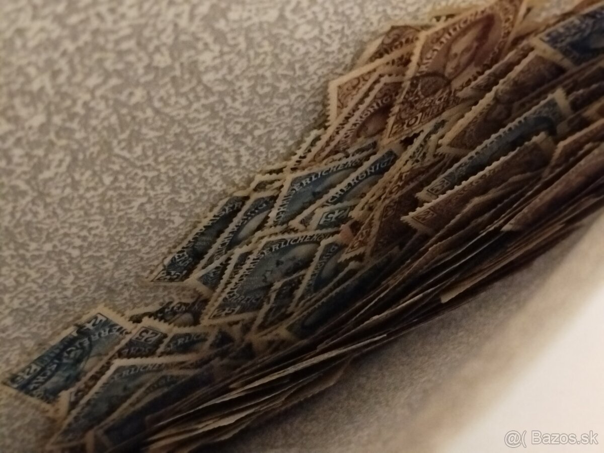 staré Rakúsko (1890-1935) - plná krabica známok - 11