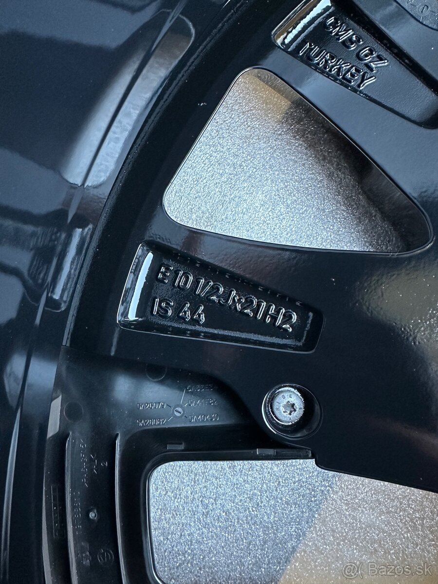 ✅ BMW originálna sada diskov r21 G70 i7 X3 G45 909M Black ✅ - 11