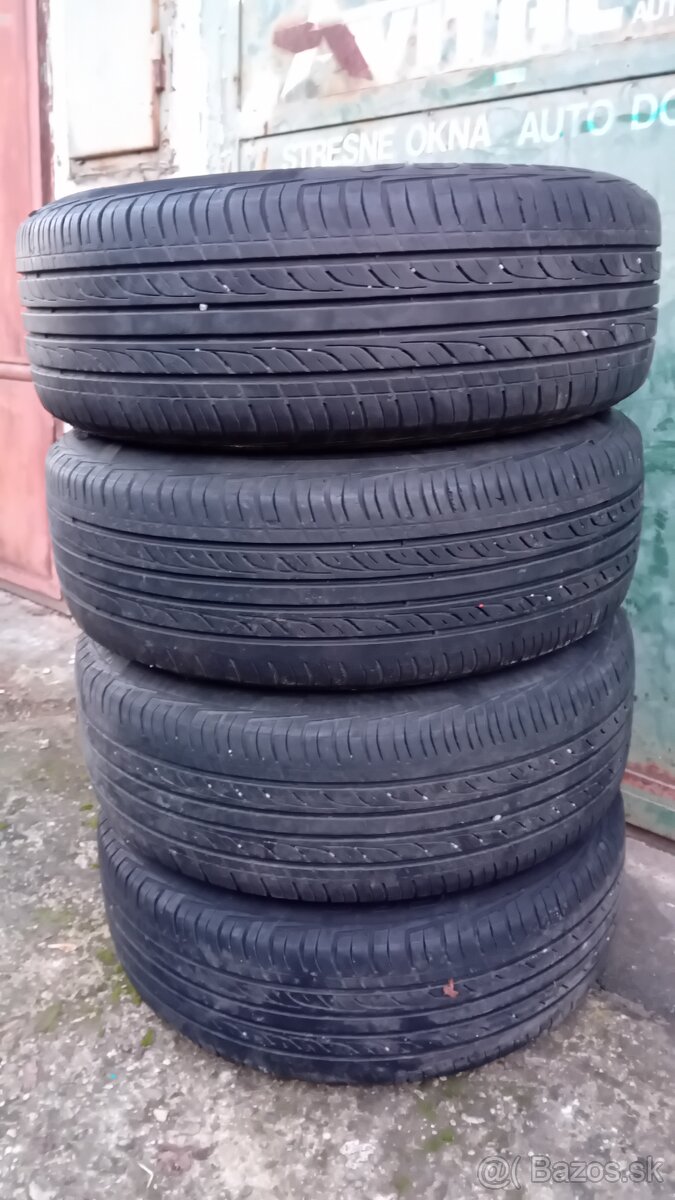 Predám alu disky s pneu 185/65 R14 - 11