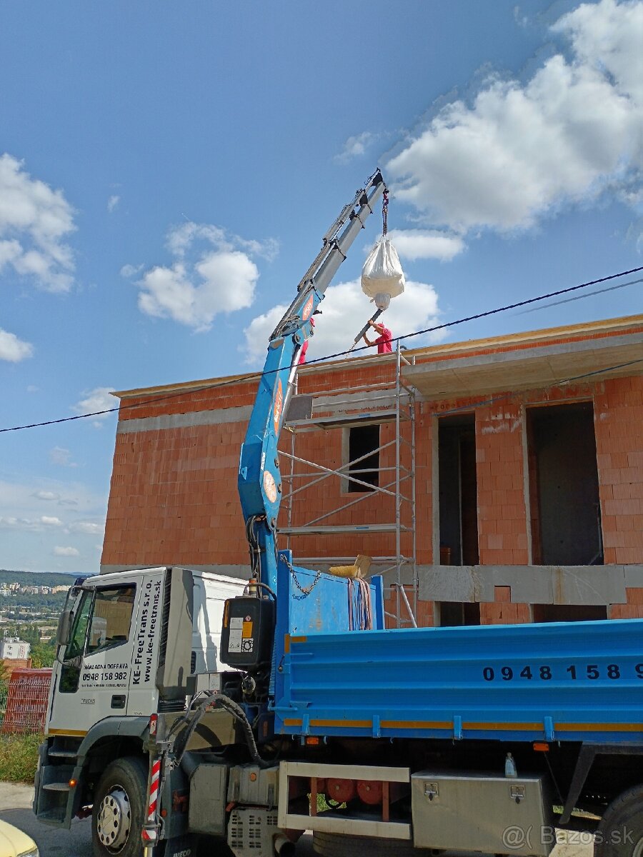 Nákladná doprava Hydraulická ruka + Sklápač - 11