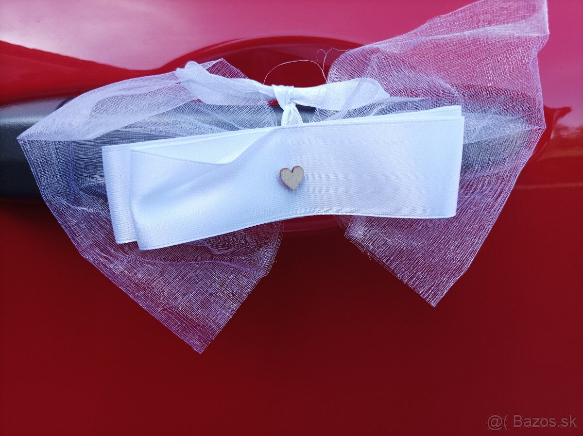 svadobná výzdoba na auto - 11