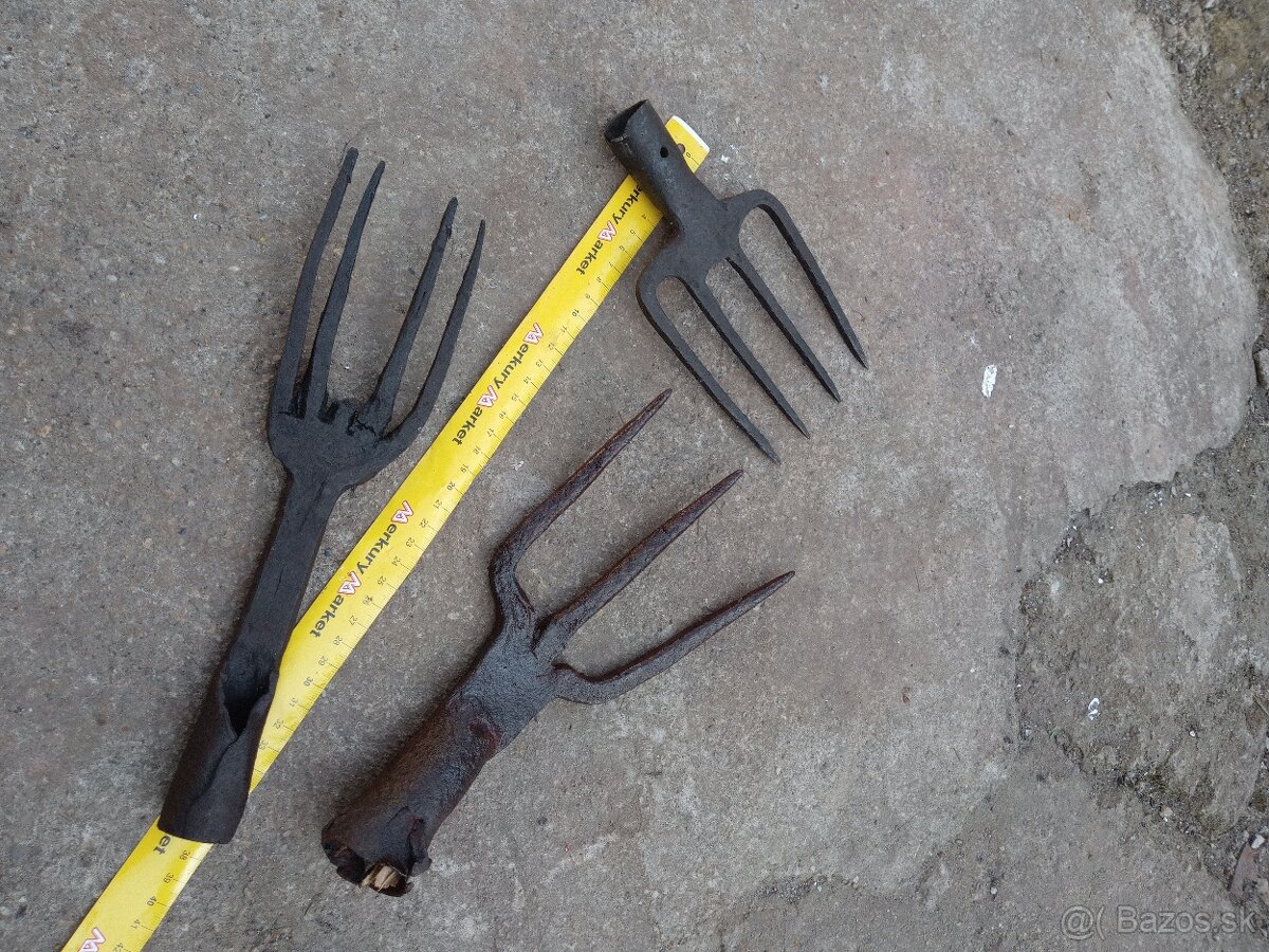 Staré kované vidli - 11