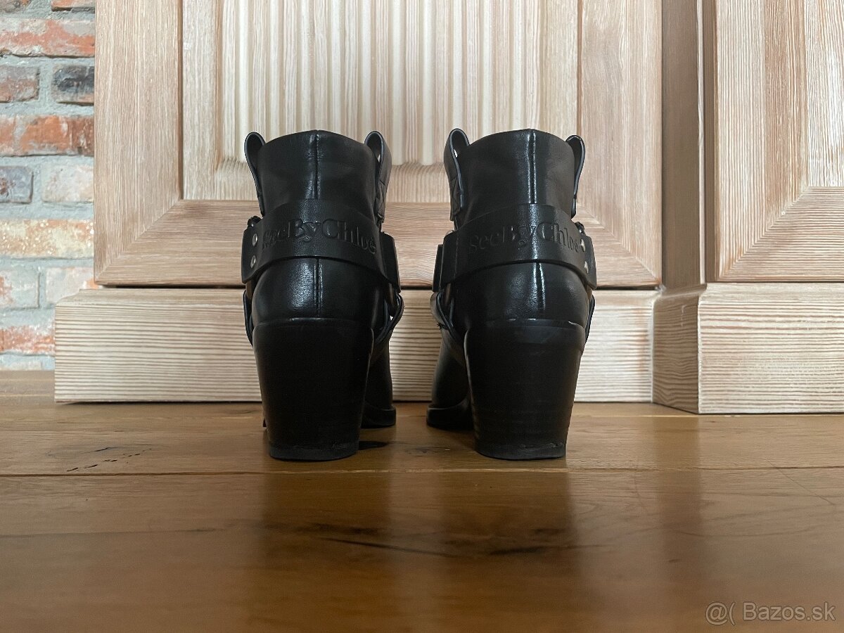 Chloe kožené kozacky, 36 - 11